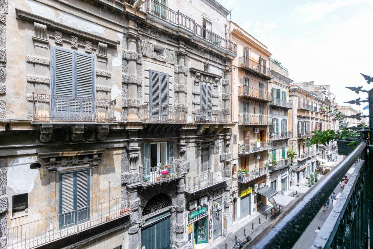 Vittorio Emanuele Charming Central Flats Palermo Exterior foto